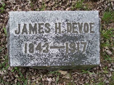 James H. Devoe stone