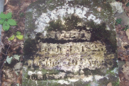 photo of Asa Phelps gravestone in Smith Cemetery, Town of Charlton