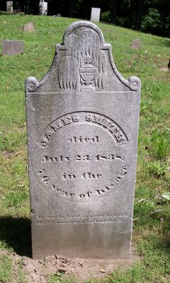 photo of gravestone of James Smith
